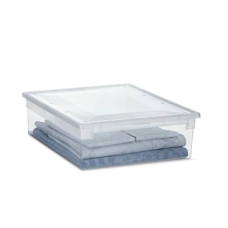 CONTENITORE MULTIUSO TERRY LIGHT BOX 52 - 22 L TRASPARENTE - 37,6X52X13,9 CM - 1002676