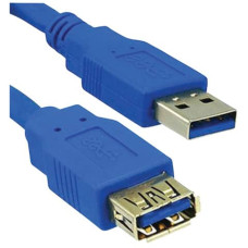 CAVO DI PROLUNGA MEDIA RANGE USB 3.0 AM/AF 3M BLU MRCS145