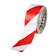 NASTRO PER SEGNALETICA 3M IN VINILE 50,8 MM X 33 M ROSSO/BIANCO 767I