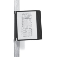 LEGGIO DA PARETE DURABLE VARIO® MAGNET WALL 10 PANNELLI A4 NERO - 591801
