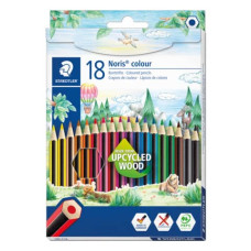 MATITE COLORATE STAEDTLER NORIS® COLOR IN ASTUCCIO 18 COLORI ASSORTITI