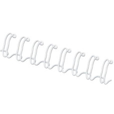 DORSI METALLICI FELLOWES 14 MM BIANCO - - CAPACITA 101-130 FOGLI CONF.100 - 53274