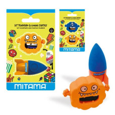 SET TEMPERINO IN PLASTICA CON GOMMA MITAMA FANTASY - FORME BOY - CONF. 2 PEZZI - 62859
