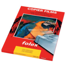 FILM PER FOTOCOPIATRICI MONOCROM. FOLEX X-10.0 POLIESTERE TRASLUCIDO 0,1 MM A4 CONF. 100 PZ. - 39100.100.44000