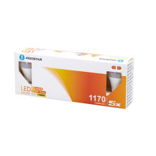 LAMPADINE LED AIGOSTAR A60 E27 12W LUCE CALDA - CONF. 5 PZ - 3000K 331610