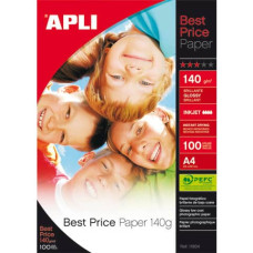 CARTA FOTOGRAFICA INKJET DECADRY A4 ALTA QUALITà - FINITURA LUCIDA - 140 G/M² BIANCO  CONF. 100 PEZZI - T900007