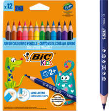 MATITE COLORATE BIC KIDS EVOLUTION TRIANGLE CON FUSTO TRIANGOLARE - CONF. 12 PEZZI ASSORTITI - 82973511 MATITE COLORATE BIC KIDS EVOLUTION TRIANGLE CON FUSTO TRIANGOLARE - CONF. 12 PEZZI ASSORTITI - 82973511