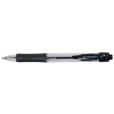 PENNA A SFERA A PULSANTE PUNTA M NERO CONF. DA 10 PEZZI - KF00267