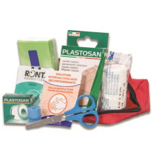BORSETTA PRONTO SOCCORSO PVS SOFTKIT ROSSO CPS674