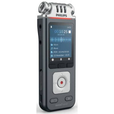 REGISTRATORE VOCALE DIGITALE PHILIPS VOICETRACER 6110 ANTRACITE DVT6110
