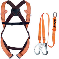KIT ANTICADUTA PRONTO ALL'USO DELTA PLUS ARANCIO ELARA280V2