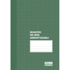 REGISTRO DEI BENI AMMORTIZZABILI NUMERATO DA 1-30 O.C.L. - 8 FOGLI - CONF. 10 BLOCCHI - 21X29,7 CM - 0409N REGISTRO DEI BENI AMMORTIZZABILI NUMERATO DA 1-30 O.C.L. - 8 FOGLI - CONF. 10 BLOCCHI - 21X29,7 CM - 0409N