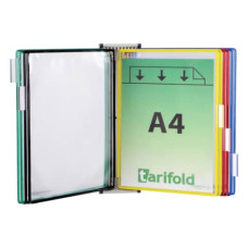 LEGGIO MURALE TARIFOLD A4 CON 10 BUSTE IN PVC B414609 LEGGIO MURALE TARIFOLD A4 CON 10 BUSTE IN PVC B414609