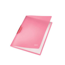 CARTELLINE DI ARCHIVIAZIONE CON CLIP MAX 30 FOGLI LEITZ COLOR CLIP RAINBOW IN PPL A4 ROSSO - 41760125