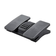 POGGIAPIEDI IN PLASTICA REGOLABILE IN ALTEZZA NERO 43X32 CM KF16946 POGGIAPIEDI IN PLASTICA REGOLABILE IN ALTEZZA NERO 43X32 CM KF16946