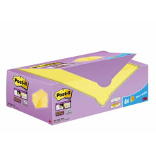 FOGLIETTI POST-IT® SUPER STICKY 20+4 BLOCCHETTI 90 FOGLI/BLOCCHETTO CANARY YELLOW 76X127 MM - 7100236612