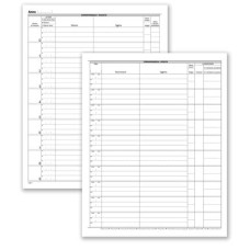 REGISTRO CORRISPONDENZA ARRIVO/PARTENZA DATA UFFICIO 96 PG - 31X24,5 CM DU138000000