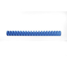 SPIRALI IN PLASTICA PER RILEGATURA A 21 ANELLI - 25 MM A4 - FINO A 225 FOGLI - CONF DA 50 DORSI GBC BLU - 4028242