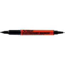 MARCATORE SPECIALE PER MATERIALE ELETTRICO ARTLINE ELECTICIANS - DOPPIA PUNTA 0,4-1 MM NERO - A ELFT/N