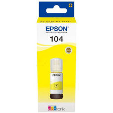 INCHIOSTRO IN BOTTIGLIA EPSON 104 ECOTANK GIALLO C13T00P440