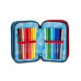 SEVEN ASTUCCIO PORTAPENNE 3 ZIP COMPLETO LAVABILE HALF STREET