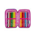 SEVEN ASTUCCIO PORTAPENNE 3 ZIP COMPLETO LAVABILE BUBBLE STREET