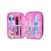 SEVEN ASTUCCIO PORTAPENNE 3 ZIP COMPLETO LAVABILE GLOOMY HEART