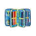 SEVEN ASTUCCIO PORTAPENNE 3 ZIP COMPLETO LAVABILE SHADY DYE BOY