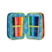 SEVEN ASTUCCIO PORTAPENNE 3 ZIP COMPLETO LAVABILE GRAFFITI BOY