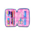 SEVEN ASTUCCIO PORTAPENNE 3 ZIP COMPLETO LAVABILE QUICK GRAFFITI GIRL