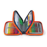 Balmar astuccio portapenne 3 zip b-color