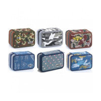 Balmar Astuccio Portapenne a 3 zip Fantasie Assortite