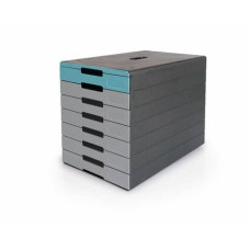 CASSETTIERA DURABLE IDEALBOX PRO 7 BLU