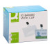 PORTABADGE 85X54 MM CON CLIP  RIGIDO CONF. DA 10