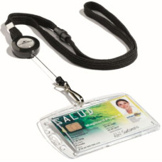 DURABLE CHIOCCIOLA PORTABADGE YO-YO CON CORDONCINO 80CM.