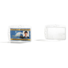 DURABLE-PORTABADGE 5,4X8,5CM VERTICALE, ORIZZONTALE TRASPARENTE CF.10 PZ.
