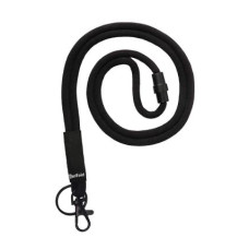 TARIFOLD LACCIO PER PORTABADGE CONFORT CON MOSCHETTONE NERO CONF.10