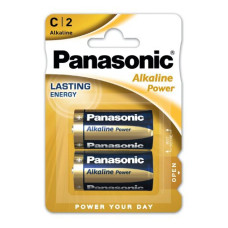 PANASONIC MEZZATORCIA ALKALINE POWER - BLISTER 2 PILE