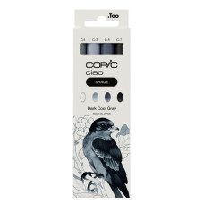 COPIC CIAO PANTONE DARK COOL GRAY SET 3 COLORI CON FINELINER