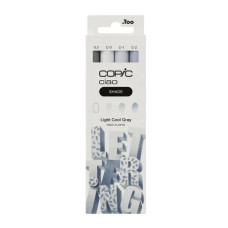 COPIC CIAO PANTONE LIGHT COOL GRAY SET 3 COLORI CON FINELINER