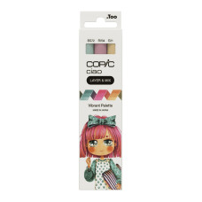 COPIC CIAO PANTONE VIBRANT PALETTE SET 3 COLORI