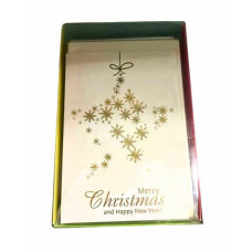 BIGLIETTI AUGURALI NATALE MARPIMAR ORO CONF. DA 12  ASSORTITI