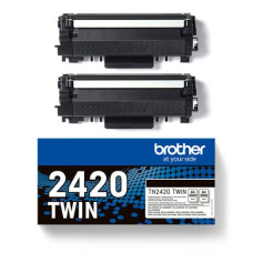 VALUE PACK DUE TONER BROTHER NERO TN2420TWIN