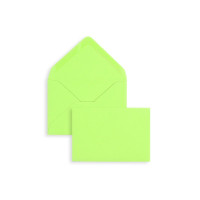 Buste e biglietti 9x14 cf.10 pz con 10 cartoncini verde