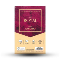 Buste in carta pregiata royal 11,3x17 cm colore candido