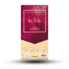 BUSTE IN CARTA PREGIATA ROYAL 11X22 CM COLORE CANDIDO