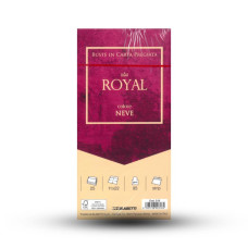 BUSTE IN CARTA PREGIATA ROYAL 11X22 CM COLORE NEVE