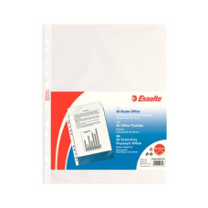ESSELTE BUSTE FORATE OPACHE A4 22X30 SPESSORE MEDIO CONF.50 BUSTE