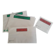 BUSTA ADESIVA PORTADOCUMENTI VIVA ECO IN CARTA FORMATO C5 24X18 CM