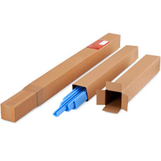 SQUARE BOX STRIP SCATOLA TELESCOPICA 105*105*610 CONF. 10 PEZZI